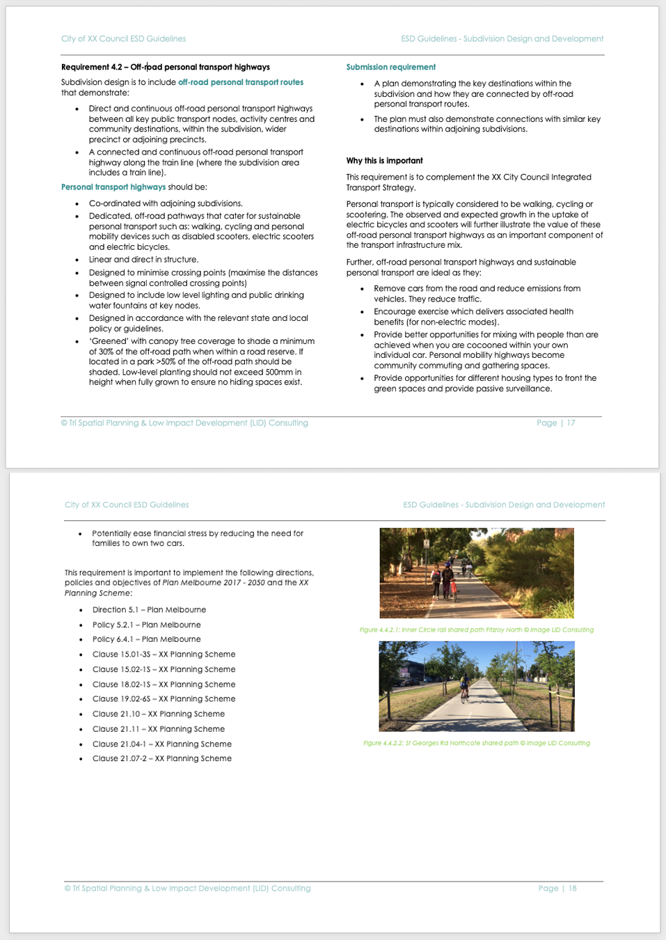 ESD Design guidelines in detail LID Consulting Building