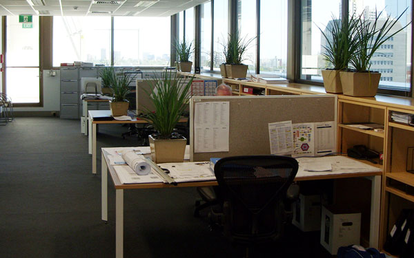 savills office fit-out desks